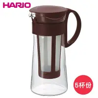 在飛比找Yahoo!奇摩拍賣優惠-【HARIO】流線冷泡咖啡壺-咖啡 600ml MCPN-7