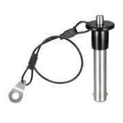 10mmx35mm(DxL) Ball Locking Pin - Stainless Steel Push-Button Quick Release Pin