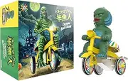 Super7 Universal Monsters Super Cycles - Creature from Black Lagoon (Dark Green w/Yellow Trike) Action Figure