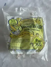 New McDonald's 1992 Happy Meal Snow White and the Seven Dwarfs Prince With Horse