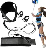 Volleyball Training, Solo Serving Aid Tools, Volleyball Training Stretch Band Set for Spiking Passing Serving Skill Practice for Outdoor Indoor