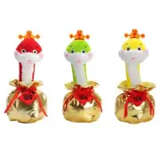 Stuffed Animal Snake Plush Doll for Party Supplies Chinese New Year Hotel