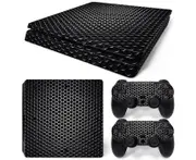 PS4 Slim Skin Vinyl Decal Protective Cover for Sony Playstation Game Console + PS4 Controllers Sticker - TN-PS4Slim-0737