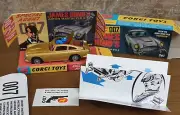 Reissue Corgi 261 James Bond 007 Aston Martin DB5 Goldfinger Sean Connery 2nd Ed