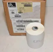 Zebra Thermal Printing Labels 4”W X 3”L 800240-305 CASE OF 12 6000 Labels