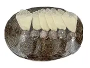 Rosas Artcrafts Placemats Coasters Shell Napkin Rings Set 6 Brown Rattan Woven
