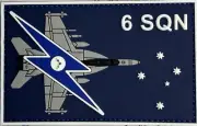 6 Squadron EA-18G RAAF Air Force PVC Patch Australia