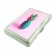 Pineapple Em3 Cigarette Case with Built in Lighter Metal Wallet