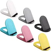DECORNIJIA 6Pcs Portable Foldable Phone Stand Desktop Holder for Cell Phones Tablets Compact and Space Saving Design for Home Office Bedroom Travel Use