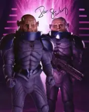 Doctor Who Autograph: DAN STARKEY (The Sontaran Stratagem) Signed Photo