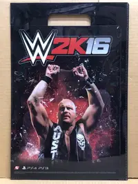 在飛比找露天拍賣優惠-PS3 WWE 激爆職業摔角 2K16 特典 資料夾