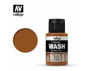 Paint - Vallejo Model Wash - Marron Brown 35ml