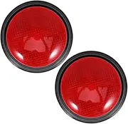 2Pcs Light Up Sound Buttons Game Show Decorations Voice Button with Intense Warning Sound for Classroom Party Pranks and Pet Training Activities