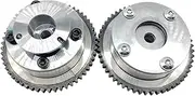 2pcs Intake and Exhaust Camshaft Gear Set Compatible With Hyundai 2011-2014 Elantra 1.8L for Kia Forte Soul 1.8L 243502E001 24370-2E000
