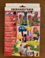 FIMO Eberhard Faber Soft Polymer Clay Set of 24 Sealed See Pictures