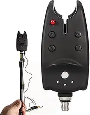 Fishing Alarm - Fishing LED bite Indicator, Waterproof Fishing bite Alert | Wireless carp Fishing Alert System, Improved Fishing Experience Electronic bite Alarm for sea Fishing (12.5x5.5x4.5cm)