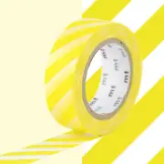Masking Tape MT Scratches Yellow - Stripe Lemon