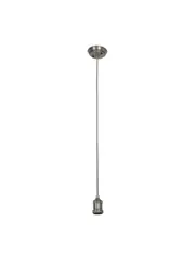 Manor 1 Light 1.8m Suspension Cord in Antique Nickel