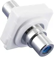 Single RCA Blue Female Plug for Clipsal Wall Plates DIY Home Theatre Hi-Fi