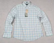 GENTEAL Men Shirt Small NWT $125 Greer Untucked Sport Performance Long Sleeve