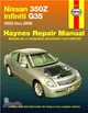 Nissan 350Z & Infiniti G35, 2003-2008 Automotive Repair Manual