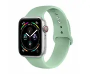 Apple Watch Silicone Watch Straps Replacement Bands - Sand Green