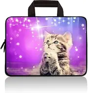14 14.1" 14.2" 15" 15.4" 15.6" inch Inch Laptop Sleeve Case Protective Bag with Outside Handle,Ultrabook Notebook Carrying Case Handbag Compatible With Dell Toshiba HP Chromebook