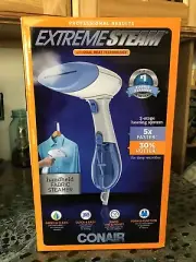 Conair Extreme Steam Hand Held Fabric Steamer with Dual Heat, White Model GS237