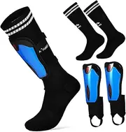 Sosoport 1 Set Plate Shin Guards Football Shin Guards Football Soccer Long Socks Soccer Socks Plastic