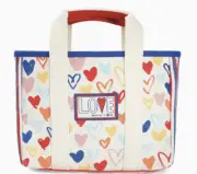 BRIGHTON RED WHITE AND YOU MINI TOTE / New With Tag Sealed In Plastic Bag