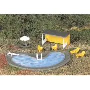 Bachmann USA Swimming Pool & Acc HO Gauge 42215