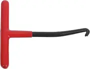 Abaodam Exhaust Spring Puller Tool: Exhaust Hooks Removal Motorcycle Trampoline T Handle Hooks Snowmobile Puller for Dirt Bike Installation Maintenance
