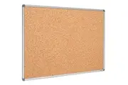 VC Corporate Aluminium Framed Cork Pinboard