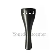 Ebony Violin Tailpiece 3/4-----Round Style--Ebony
