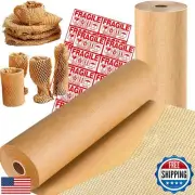 15" x 230' Honeycomb Packing Paper Bubble Wrap Alternative, Recyclable Moving