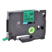 TZ TZ-731 Tze Tze-731 Black on Green Tape Fit for Brother P-touch Label Maker