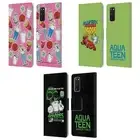 OFFICIAL AQUA TEEN HUNGER FORCE GRAPHICS LEATHER BOOK CASE FOR SAMSUNG PHONES 1
