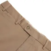 Hiltl NWT Chinos / Casual Pants Size 46 30 US Parma In Solid Beige Cotton Blend