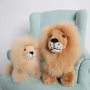 Lion Plush - Huacaya Alpaca - Auskin