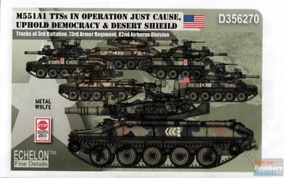 ECH356270 1:35 Echelon M551A1 Sheridan TTSs in Operation Just Cause, Uphold