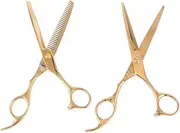 Stylish Hair Cutting Scissors Set Pcs Stainless Steel Hairdressing Scissors for Barber Home Use