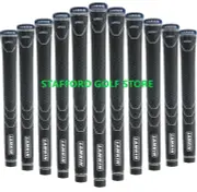 Lamkin UTx+ Full Cord Golf Grips Charcoal Grey Blue Cap Standard/Midsize New