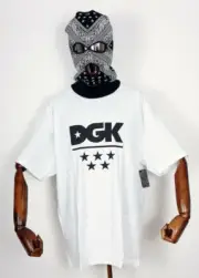 DGK Skateboards t-shirt Tee All Star white IN S Dirty Ghetto Kids