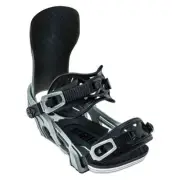 Bent Metal Cor-Pro Snowboard Bindings Medium (Men's 7-10.5) Black/Grey NEW 2023