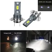 2X H7 H7LL 24V 80W White 6000K LED Truck Headlights Lamps Globes 6000LM Bulbs (for: Ford)