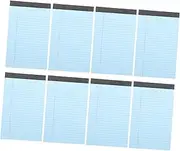 HOUDERCO 8pcs Tearable Memo Pad Multi Use Legal Notepad with Lined Convenient Pocket Notepad for Notes Reminders for Planning Scheduling Stylish Design
