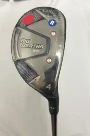 Callaway Big Bertha B21 4 Hybrid Regular Flex GRH Golf Club #NCA263