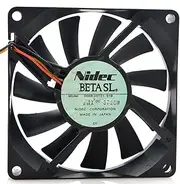 Compatible for NIDEC D08R-05TS1 01B 5V 0.38A 8cm 8015 3-Wire Cooling Fan
