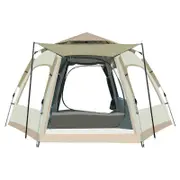 Instant Pop Up Tent Portable Waterproof Automatic Tent Family Camping Tent Cabin for Camping Hiking Mountaineering