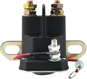 QASULER Motorcycle Starter Relay, for Polaris, Trail Boss 300 350 Xplorer 250 300 400 ATP 330 500 ATV Pro 500, for Magnum, 325 330 425 500 Motorcycle Engine Start Relay